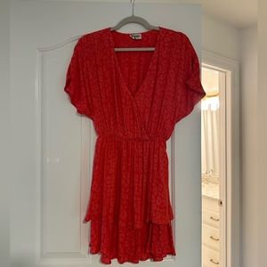 Red leopard Show Me Your MUMU dress size small